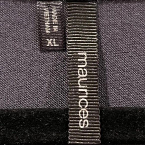 MAURICES Sequin Grey Sleeveless Tank Top - Picture 2 of 3